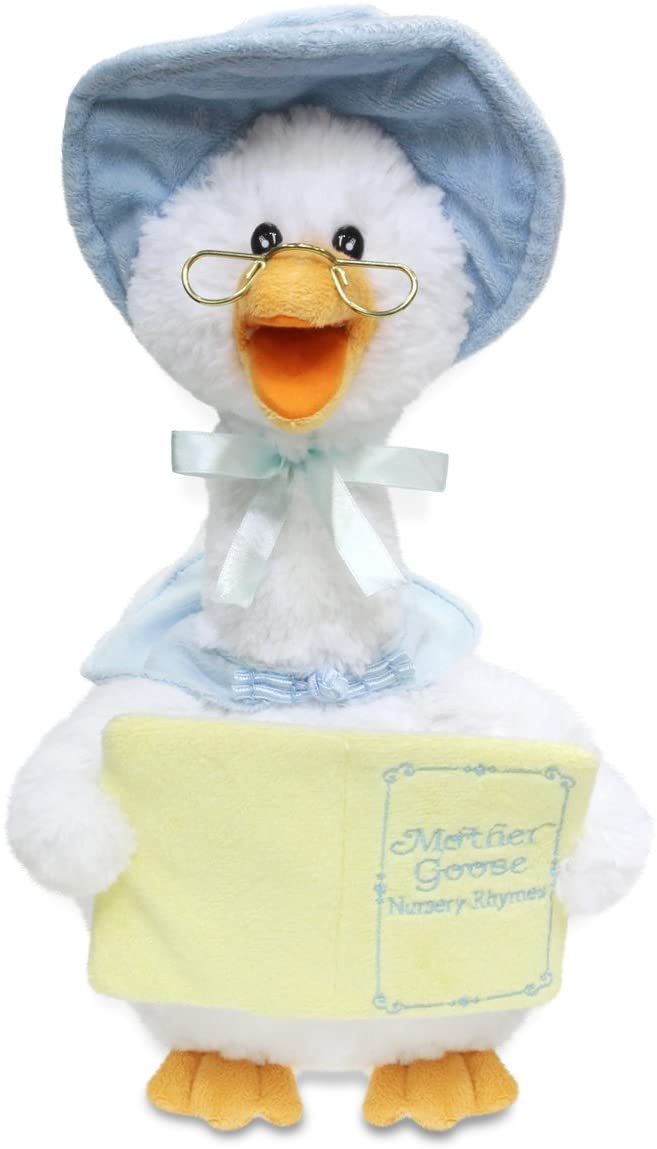 Mother Goose Blue Animated Talking Plush by Cuddle Barn Cowgirls And Lace